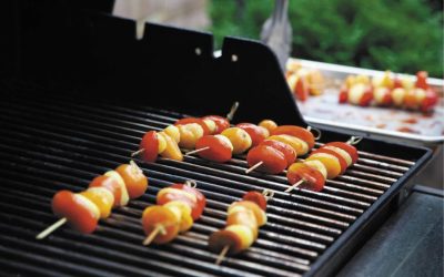 Tomato Basil Gnocchi Skewers